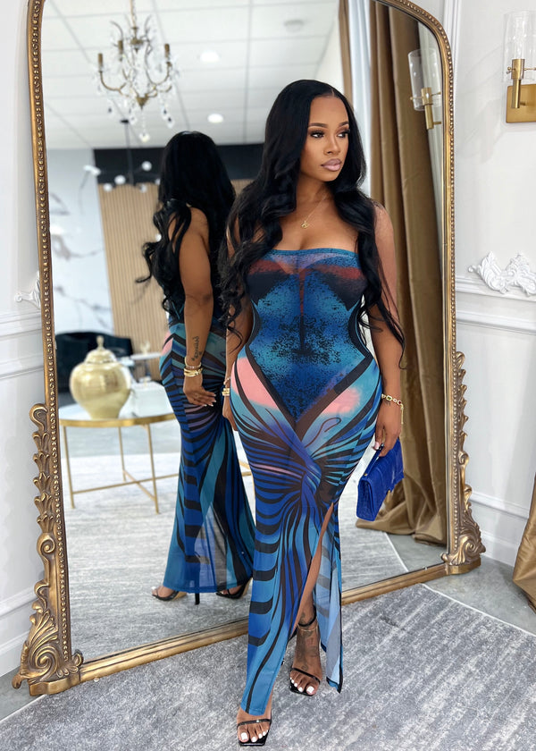 Risking it all dress(royal)