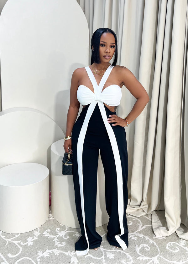 Love affair jumpsuit(black)