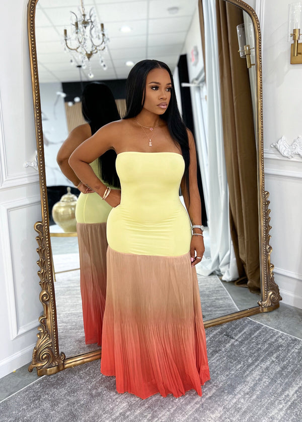 Olivia ombré maxi