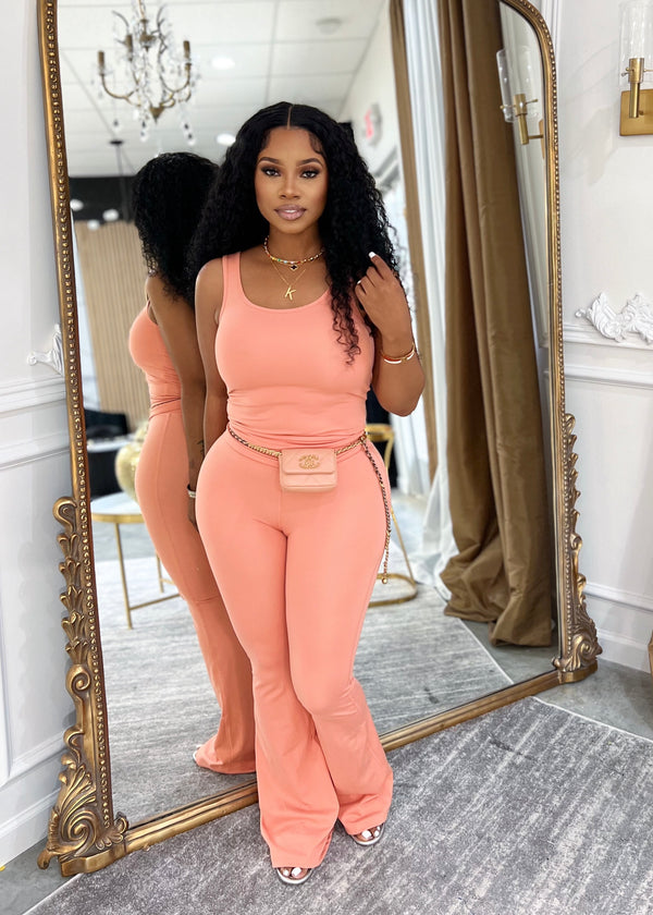 Take me to Pilates set(peach)
