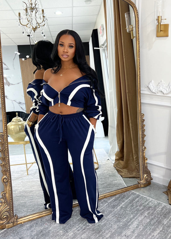 Staying in the mix set(navy)