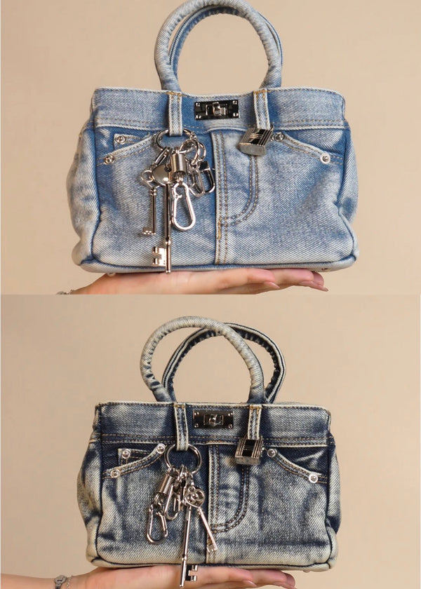 Denim handbags
