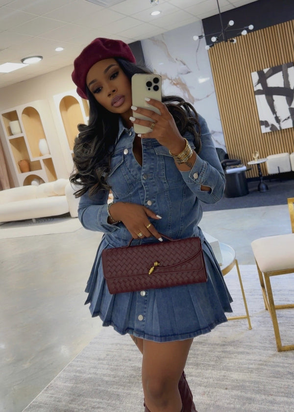 Lala denim dress