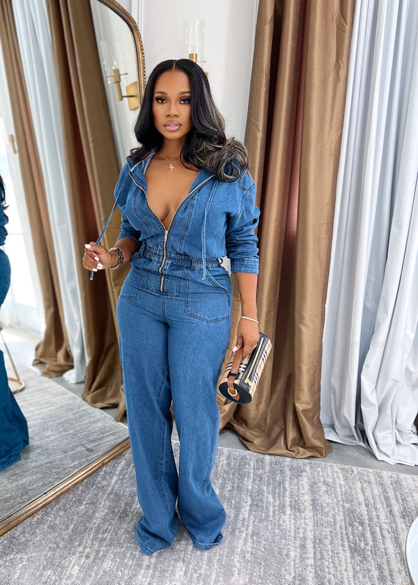 Keeping her around jumpsuit