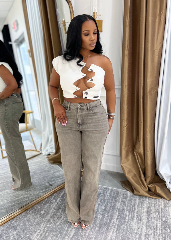 Playing it safe top(white)