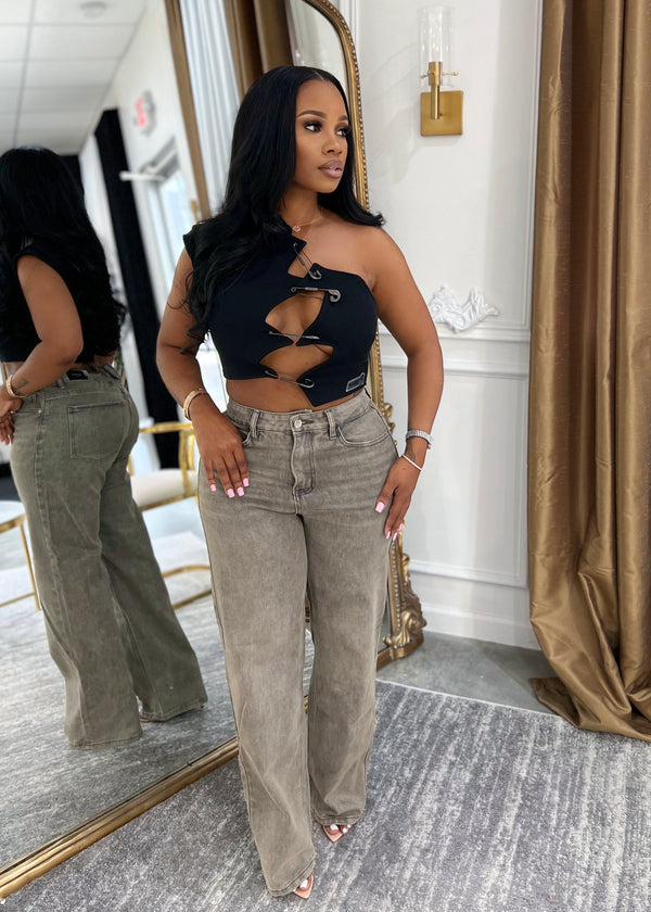 Playing it safe top(black)