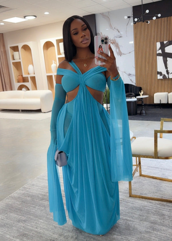 Fairytale dress(ocean blue)