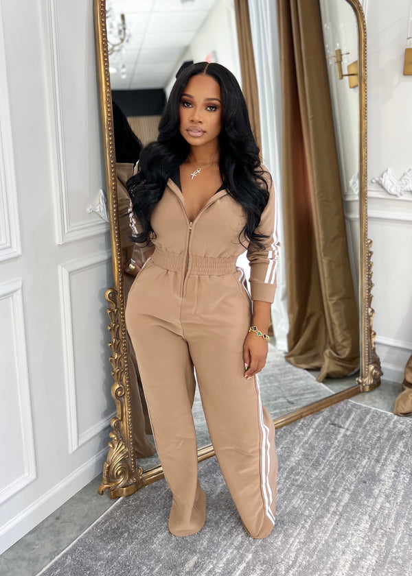 Monica jumpsuit(taupe)
