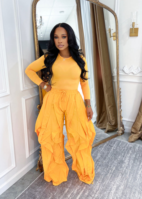Social girly set(bright orange)