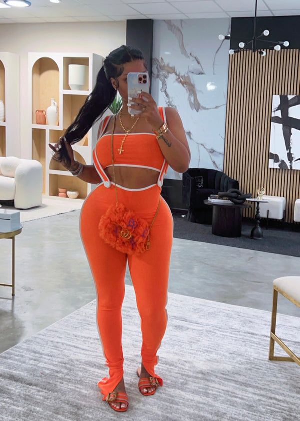 Do it your way jumpsuit(orange)