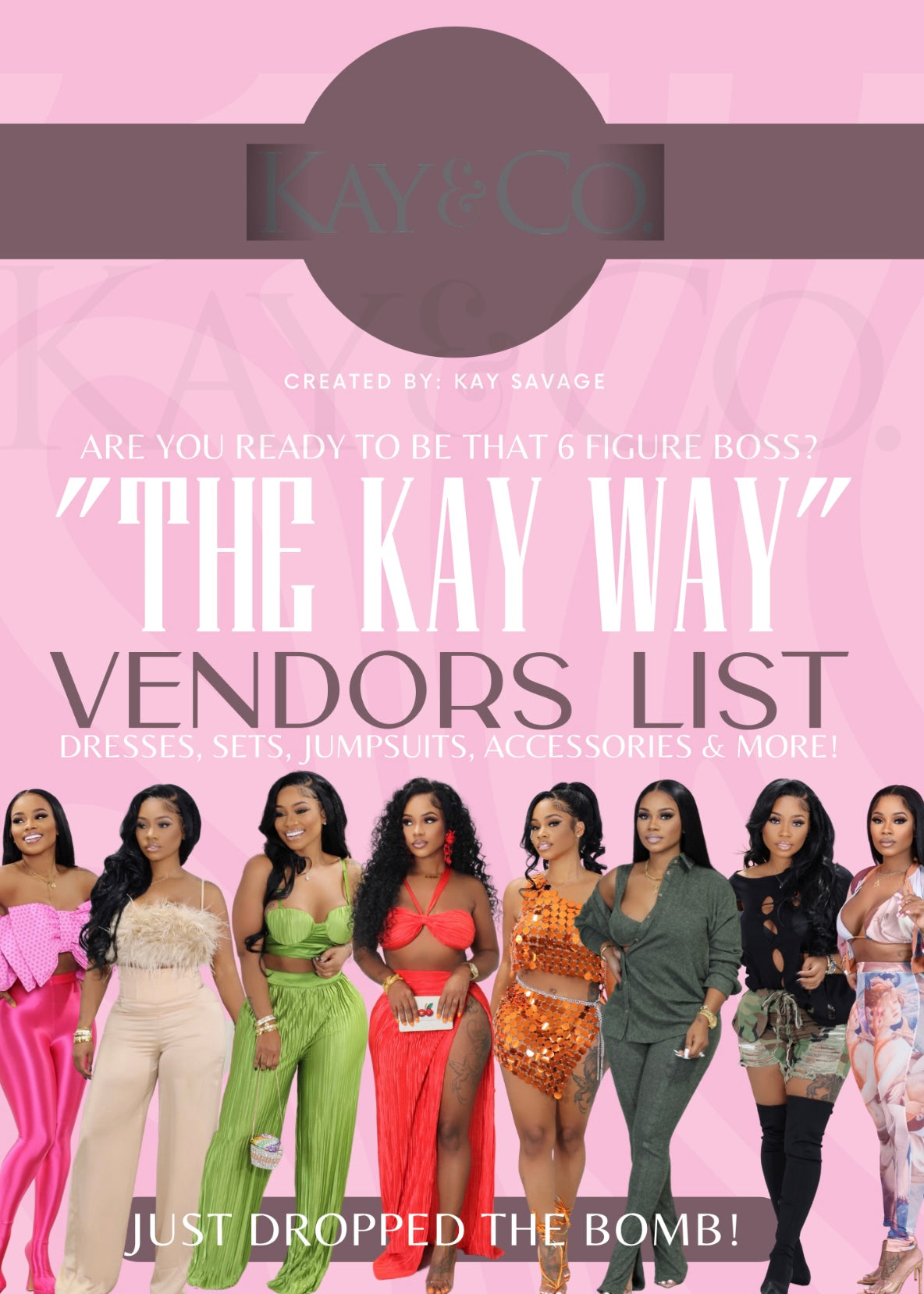Vendors List Kay & Co.